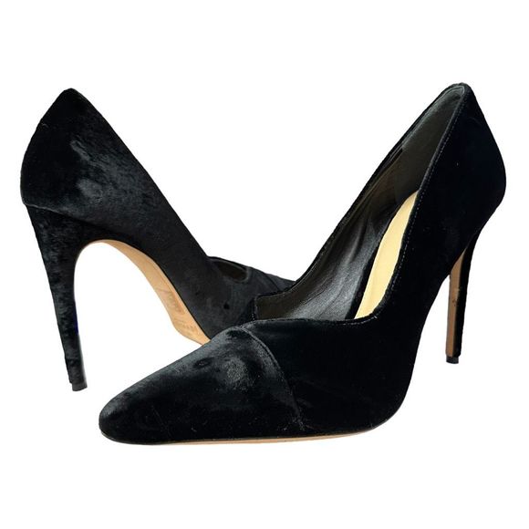 ALEXANDRE BIRMAN Clarice Velvet Pumps size 39 US 8.5 - Picture 1 of 12